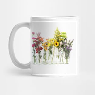 Rainbow of Flowers Mug